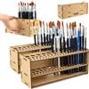 PROSCALE 2x Supporto Pennelli da Modellismo. Organizzatore Pennelli Hobby Artigianato Compatibile Vallejo Army Painter Citadel Soluzione Stoccaggio Miniature Warhammer
