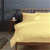 Pizuna Linens Pizuna Copripiumino Matrimoniale Cotone 240x200 Giallo 400 fili 3 Pezzi Set