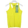PYUA Joy 2.0 S T-Shirt Donna MEDIUM Senza Maniche Colletto Giallo Girocollo