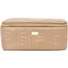 SIDONA Beauty case da donna 25925850-SI01, beige, taglia unica, beige., Taglia unica, Classico