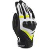 CLOVER Guanto Corto RAPTOR-3 Bianco Giallo CLOVER