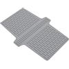 Sotto lavello Mat, 87cmx56cm spessore flessibile silicone sotto lavello Liner per cucina vassoio di gocciolamento impermeabile, lavabo Cabinet Protector per perdite,gocciolamenti d'acqua (grigio