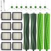 JIYANA 22 Pezzi Ricambi Roombaz per iRobot Roombaz Serie i/e/j, Filtri e Spazzole | Kit accessori per aspirapolvere con 4 rulli, 8 filtri, 8 spazzole laterali, utensile e cacciavite; esclusi Combo j7+ e j9+