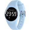 aswan watch Orologio Digitale Bambina Bambino con Contapassi,Calorie e Distanza senza App,Sveglia, Cronometro, Data, Luce-Orologio da polso Ragazza Ragazzo con Cinturino in Silicone