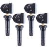 BYNYXI 4 Pezzi Sensore di Pressione dei Pneumatici TPMS per B-Max C-Max II F20 F21 2ER F22 F23 F45 F46 Sensori Controllo Pressione Pneumatici Sistema di Controllo della Pressione dei Pneumatici