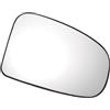 MIRROVIA Specchio Retrovisore Laterale Destro in Vetro di Ricambio con Piastra di Supporto Convesso Riscaldato Bianco per Toyota IQ 2009-2016 Sostituzione Auto