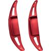 KUNIO 2 pezzi di estensione per bilanciere del cambio volante adatto per Mercedes W206 Classe C W213 LCI E-Class W223 S-Class 2022-up in metallo Paddle Shifter Extension accessori rosso