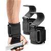 FitDA Straps Palestra, Ganci Palestra con Versa Grip, Cuscinetti Rinforzati, Ganci Trazioni e Supporto Stacco Portata 272kg, Cintura Palestra per Trazioni e Scrollate Paracalli Crossfit (600 libbre)