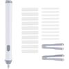 Hilitand Electric Eraser Set Battery Powered Automatic Erasers With 22 Eraser Refills For Drawing Painting (bianco)