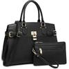 MARCO M KELLY Marco M Satchel Borse e Borsa per le Donne Moda Spalla Tote Top Handle Borse con Abbinamento Portafoglio