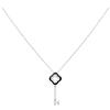 Ceranity 1-72/0065-N - Collana con Ciondolo, in Argento 925, con Zirconia cubica, 45 cm