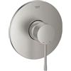 Grohe Essence rubinetto doccia da incasso con miscelatore, 24057DC1, Essence supersteel [Rubinetteria Bagno > Rubinetteria Doccia]