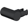 Mariner supporto doccetta in metallo rotondo, WLS0210-NO, Arya; Logica; Tao; Uno nero opaco [Rubinetteria Bagno > Doccette / Supporti]