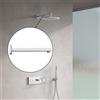 Fortis braccio doccetta, squadrato, 50745740PC, Universal cromo [Rubinetteria Bagno > Soffioni Doccia]