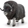 PAPO - Figura Realistica Musk Ox - Età 3+ - Collezione Vita Selvatica - Gioco educativo Animali polari - Idea regalo gioco per ragazze e ragazzi