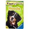 Ravensburger 20420 - Quartetto di animali per cani, classico per 3 - 6 giocatori dai 4 ai 12 anni, 32 razze di cani, bianco