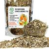 Siberian Green Tè siberiano all'olivello spinoso verde 100 g con foglie di ribes nero essiccate al sole Hippophae raccolte selvatiche sui monti Altai