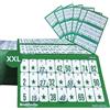 Bashtastic 102 Cartelle Tombola Grandi con Finestrelle - Cartelle Grandi (16x10cm) per Tombola | Cartella Riutilizzabile, Numerate e Tutte Diverse tra Loro per Bingo 90 Palline (Verde)