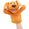 lilizzhoumax Cane Peluche burattino a mano, Simulazione Animale Cane Peluche, Simpatico gioco di ruolo, giocattoli interattivi per la prima educazione dei bambini, decorazione della casa