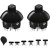 AKNES GuliKit Joystick Elettromagnetici TMR per Controller Switch Pro, Sostitutivo di Joystick con Tensione Regolabile 720°, con 3 Paia di Capsule di Altezze Diverse