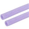 QUARKZMAN 2 Pezzi Tubo Isolante In Schiuma Per Tubi 1/3 ID, Rivestimento Tubo In Schiuma 0.63 OD Avvolgimento Barra Tubolare 3.3FT Lungo - Isolamento Termico Per Maniglia Acqua, Viola