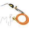Mocoli Torcia a Gas, Torcia di Saldatura per Cilindro di Propano con Tubo da 1,5 m e Valvola di Fiamma Regolabile Saldatura Idraulica Interfaccia CGA600 per Saldatura, Accensione, Barbecue
