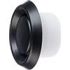 Steinberg14 valvola a disco aria di scarico - valvola a soffitto valvola griglia di ventilazione in plastica (Antracite, 100 mm)