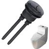 Serbatoio wc pulsante di scarico forma rotonda serbatoio acqua acqua pulsante 38