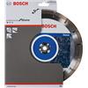 Bosch Professional 1x Disco Diamantato Standard for Stone, per Calcestruzzo, Pietra, Granito, Ø 230 x 22,23 x 2,3 x 10 mm, Accessori per Smeriglatrici Angolari