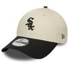 New Era Berretto da baseball 9Forty MLB Chicago White Sox per adulti, beige chiaro