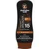 Australian Gold SPF15 Lotion with Instant Bronzer 237ml - Latte solare corpo media prot.