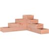 vidaXL Fioriera Giardino 4 Ripiani 80,5x79x36cm Legno Massello Douglas