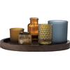 Bloomingville - Portacandela Bougeoirs - Multicolore - Legno di Paulownia