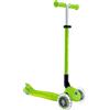 GLOBBER Monopattino Bambino Globber Primo Foldable Con Lucii Colore Verde Mela