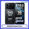 DOOGEE Note56 Plus Android 16 Smartphone 48GB 256GB 6150mAh Batteria di grandi dimensioni 6.56 ''90Hz Display 50MP Fotocamera NFC Telefoni cellulari