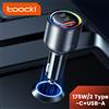 toocki Caricabatterie per Auto Toocki 175W, Caricatore USB C con PPS PD3.0 QC4.0, Ricarica Rapida per iPhone 17 16 Samsung Galaxy S24