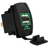 Adattatore Caricabatterie USB OBD Universale – Doppia USB, Display LED, 12-24V Per Auto - 2