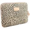fdsmall Custodia impermeabile e resistente per laptop 13-13,3 pollici (marrone leopardo)