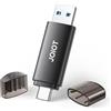 JOIOT Chiavetta USB C 64GB 3.1 Pendrive USB C and USB 3.1 2 in 1 OTG Memoria USB High Speed Pennetta USB C per Smartphone iOS Cellulare Android Linux Laptop Black