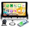 Rimoody 4G+64G Autoradio Android per Mercedes Benz C Class W204 S204 2006-2011 9 Pollici Schermo IN-Cell Senza Fili Carplay con Android Auto Navi GPS Mirror Link Bluetooth WiFi FM/RDS/EQ Telecamera Posteriore