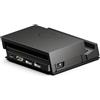 SAVAGE RAVEN by Skull & Co. Jumpgate PRO Portable Dock with Detachable USB Hub HDMI TV Adapter for Nintendo Switch 2- Black