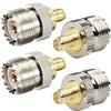 TengKo SMA Femmina a UHF Femmina SO239 Connettore Coassiale RF Adattatore per WiFi Antenna Ripetitori Cavo di Prolunga Segnale Radio