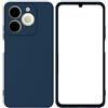 Generico Custodia Compatibile con Realme Note 70T 4G RMX5313 Realme Note 70 4G Narzo 80 Lite 4G COVER case soft GEL SILICONE protezione ANTIURTO flessibile SLIM matte MORBIDA TPU (Blu)