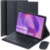 EHLCYS Custodia Con Tastiera Per Lenovo Idea Tab Pro 12,7 Pollici 2025 Modello (TB373FU/TB375FC), Layout Italiano Tastiera Bluetooth Staccabile, Cover Ultrasottile Multi-Angolo Con Mouse,Nero
