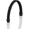LINKUP - AVA 30cm PCI-e 8 (6+2) pin GPU Cavo di Prolunga per PC Personalizzato con Guaina Intrecciata per Alimentatore PSU con Pettini┃Design Robusto e Rigido┃Confezione Singola┃300mm - Nero