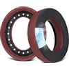 SOULWIT Cuscinetti in Gel di Raffreddamento per Corsair HS70/Pro HS60/Pro HS50/Pro HS75 XB Cuffie, Cuscinetti Auricolari con Isolamento Acustico-Borgogna