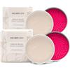 Miobrush Pulitore Pennelli Trucco Solido Miobrush 2x50g (100g) - Detergente Pennelli Make Up con Olio di Cocco, Spugna Scrub Integrata, Compatto da Viaggio (100 g)