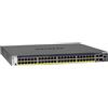 NETGEAR NETGEAR M4300-52G-PoE+ 550W PSU Gestito L2/L3/L4 Gigabit Ethernet [10/100/1000] Supporto Power over Ethernet [PoE] 1U Nero (Netgear GSM4352PA-100NES M4300-52G-POE+ MANAGED SWCH APS550W [GSM4352PS] [Lifetime warranty]) GSM4352PA-100NES