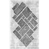 MANI TEXTILE Tappeto ALYA, 80 x 150 cm, colore: Grigio