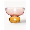 Hübsch Vaso di design in vetro soffiato Show, alt. 21 cm